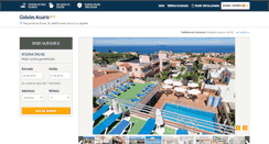 Desktop Screenshot of hotelacuariotenerife.com