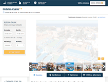Tablet Screenshot of hotelacuariotenerife.com